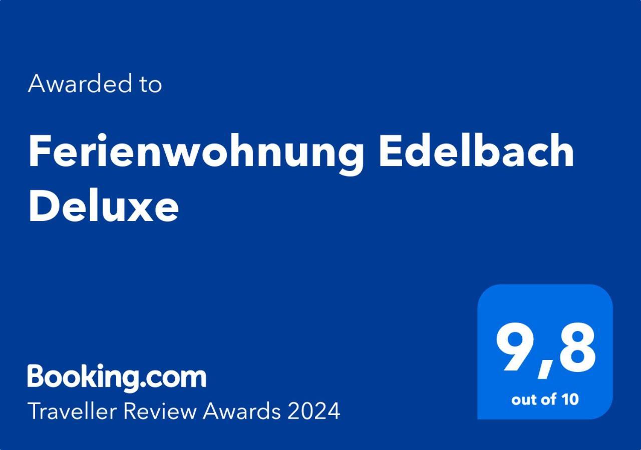 Ferienwohnung Edelbach Deluxe Sattendorf Екстериор снимка