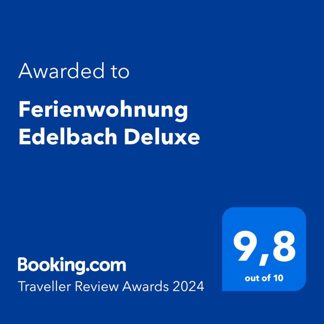 Ferienwohnung Edelbach Deluxe Sattendorf Екстериор снимка